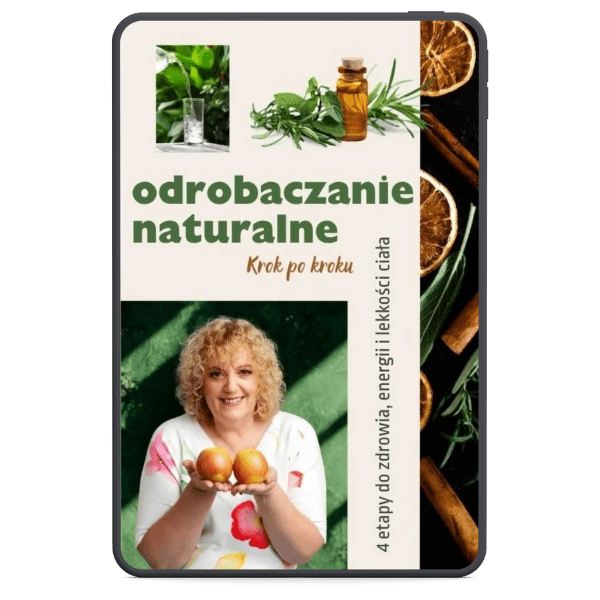 Ebook - odrobaczanie naturalne - okładka - tablet